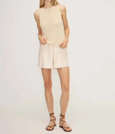 Melissa Nepton Mirali Top In Cream In White