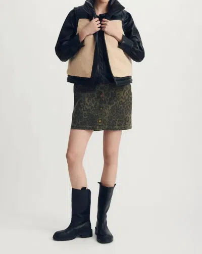 Melissa Nepton Nox Reversible Vest In Black