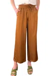 Melissa Nepton Orti Pant In Summer Brown In Brown