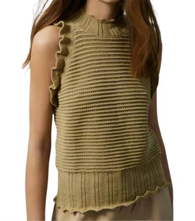Melissa Nepton Rana Top In Gold