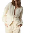 Melissa Nepton Romeo Crochet Cardigan In Cream In White