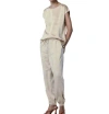 Melissa Nepton Satin Jogger In Nouget In Multi
