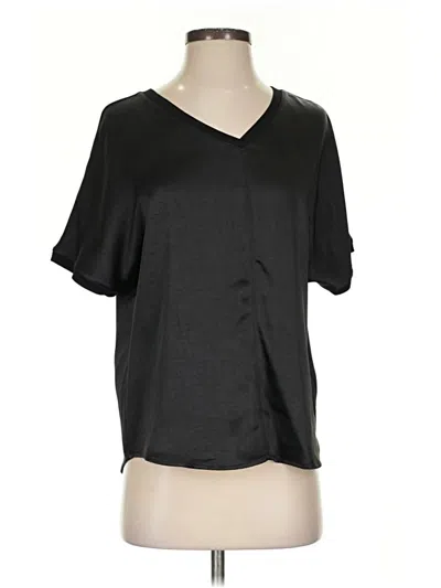 Melissa Nepton Short Sleeve Blouse In Black