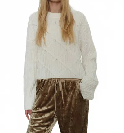 Melissa Nepton Sisi Sweater In Off White