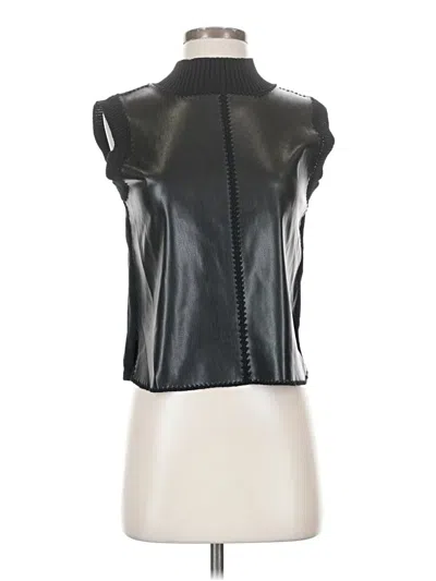 Pre-owned Melissa Nepton Sleeveless Blouse In Black