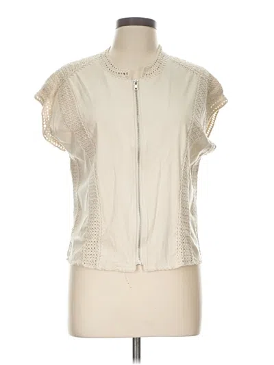 Pre-owned Melissa Nepton Sleeveless Blouse In Ivory