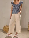 MELISSA NEPTON SUMMER PANT IN BEIGE CLAIR