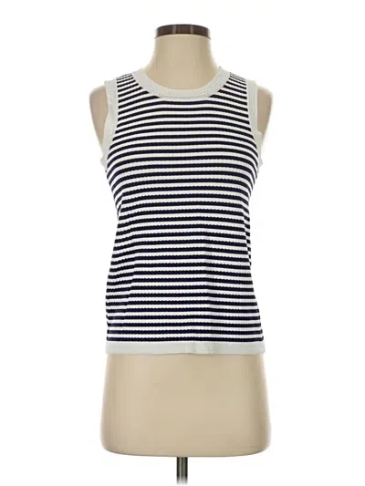 Pre-owned Melissa Nepton Sweater Vest In White