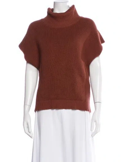 Pre-owned Melissa Nepton Turtleneck Sweater In Brown