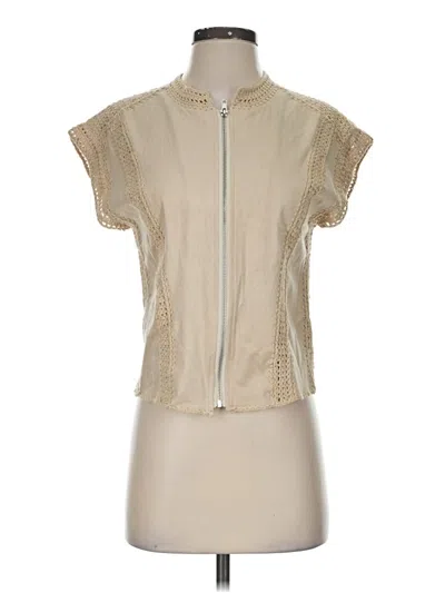 Pre-owned Melissa Nepton Vest In Gold