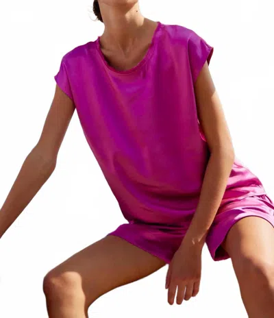 Melissa Nepton Willow Top In Violet In Purple