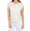 Melissa Nepton Women's Calanthe Top In Cream In White