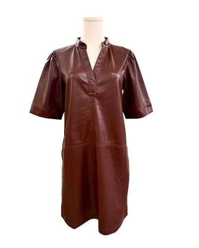 Melissa Nepton Women's Lauryn Mini Dress In Dark Burgundy