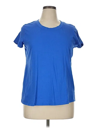 Pre-owned Melissa Odabash Active T-shirt In Blue