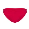 Melissa Odabash Africa Pique Red Bikini Bottom In Red