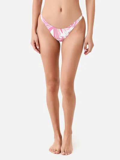 Melissa Odabash Alba Bikini Bottom In Orchid In Pink