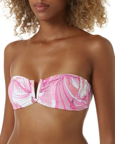 Melissa Odabash Alba Bikini Top In Pink