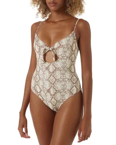 Melissa Odabash Amalfi One-piece In Beige