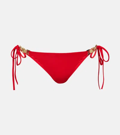Melissa Odabash Anguilla Bikini Bottoms In Red