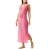 Melissa Odabash Annabel Open-knit Midi Dress
