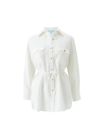 Melissa Odabash Ariel White Shirt