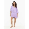 Melissa Odabash Ashley Embroidered Cotton Kaftan