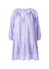 Melissa Odabash Ashley Kaftan Lavender In Blue