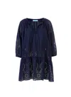 Melissa Odabash Ashley Navy Kaftan In Blue