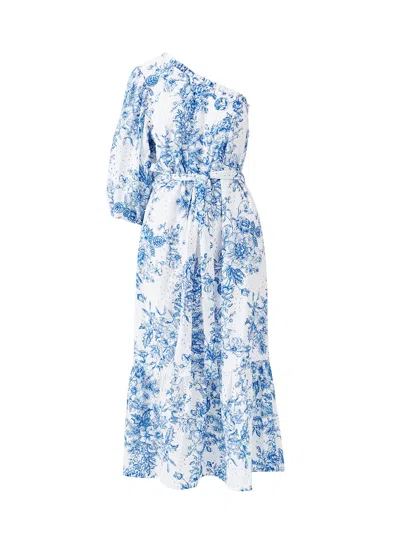 Melissa Odabash Autumn Coastal Navy Dress