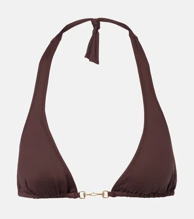 Melissa Odabash Bahamas Bikini Top In Blue