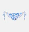 Melissa Odabash Bahamas Printed Bikini Bottoms In Multi