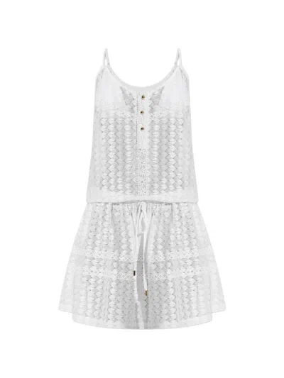 Melissa Odabash Bailey Beach Dress In White