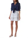Melissa Odabash Barbara Skirt In Aztec In Multi