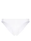 Melissa Odabash Barcelon Logo-tagbikini Bottoms In White
