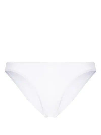 Melissa Odabash Barcelon Logo-tagbikini Bottoms In White