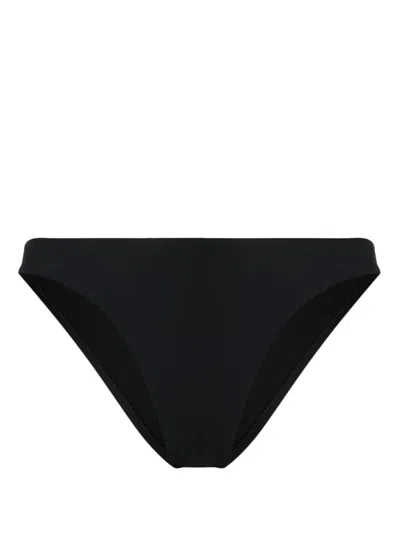 Melissa Odabash Barcelona Elasticated-waistband Bikini Bottoms In Schwarz