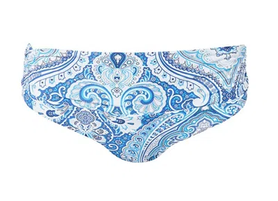 Melissa Odabash Bel Air Bikini Bottom Paisley Blue