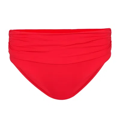 Melissa Odabash Bel Air Bikini Bottom Red