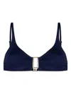 Melissa Odabash Bel Air Bikini Top In Blue