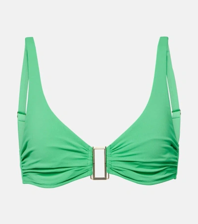 Melissa Odabash Bel Air Bikini Top In Green