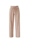 Melissa Odabash Betty Elasticated Drawstring Trousers In Brown