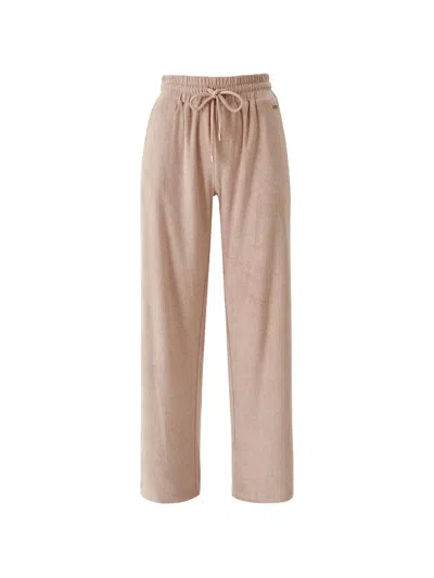 Melissa Odabash Betty Elasticated Drawstring Trousers In Gray