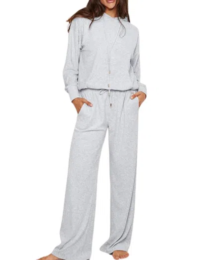 Melissa Odabash Betty Terry Trousers In Grey In Neutral