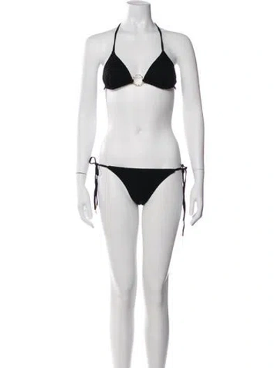 Pre-owned Melissa Odabash Bikini In Black