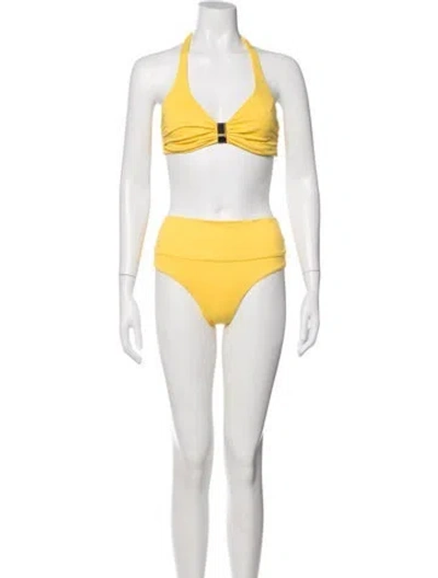 Pre-owned Melissa Odabash Bikini In Neutrals