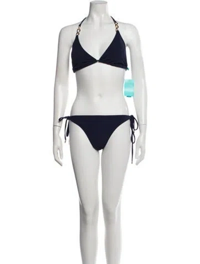 Pre-owned Melissa Odabash Bikini W/ Tags In White