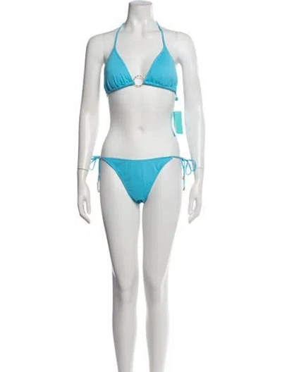 Pre-owned Melissa Odabash Bikini W/ Tags In White