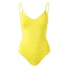 Melissa Odabash Bora Bora Lemon One Piece In Yellow