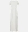Melissa Odabash Briony Lace Maxi Dress In White