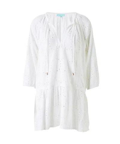 Melissa Odabash Broderie Anglaise Kaftan